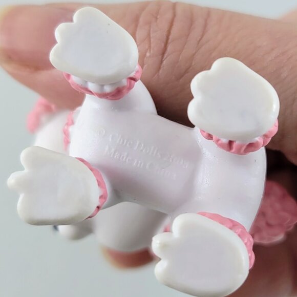 Pink Poodle Brown Dog Chic Boutique Dog My Pet Pals Puppy Figures 2008 Toy Read - Picture 15 of 16
